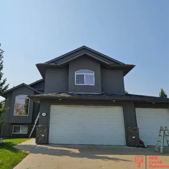 Exterior house painting completed by Mill Creek Painters